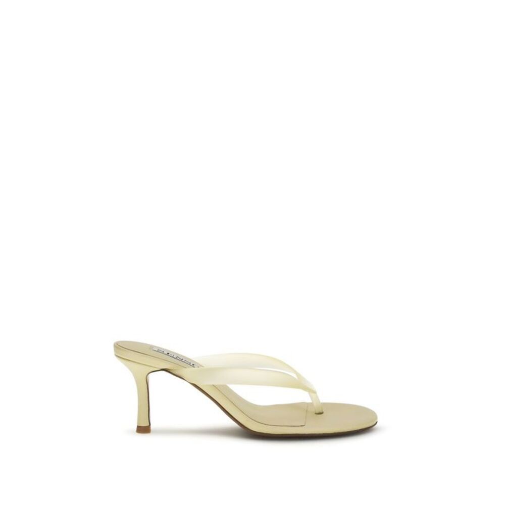 Senso Beige Rubber Stiletto Heel Women's Sandals